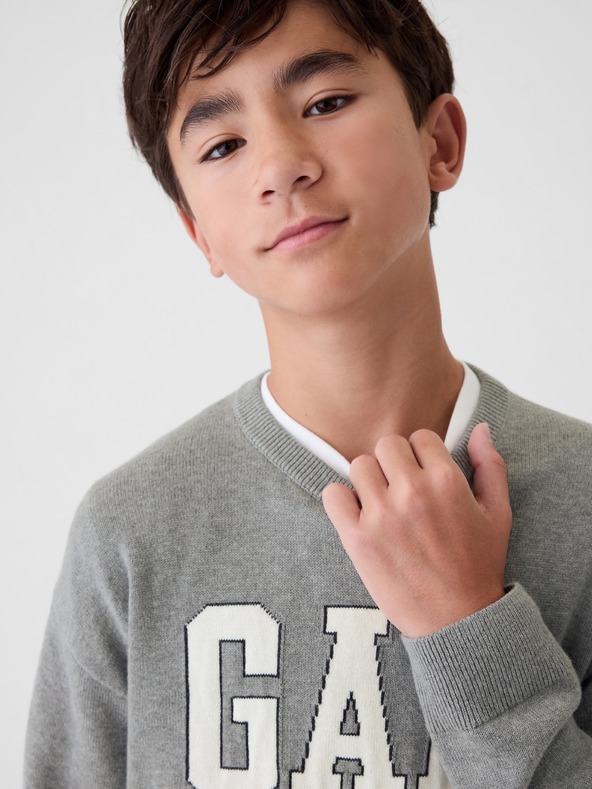 GAP Dětský svetr s logem GAP