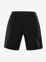 ALPINE PRO Pánské softshellové kraťasy ALPINE PRO BAK black