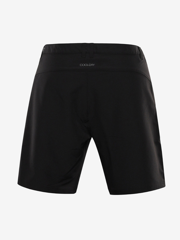 ALPINE PRO Pánské softshellové kraťasy ALPINE PRO BAK black