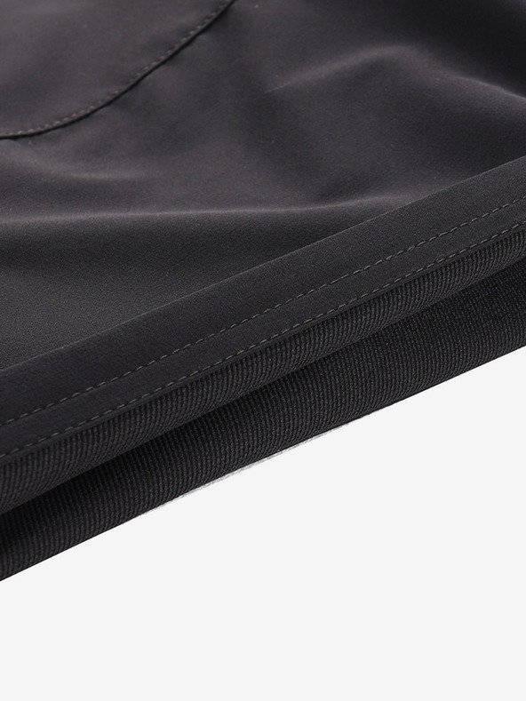 ALPINE PRO Pánské softshellové kraťasy ALPINE PRO BAK black