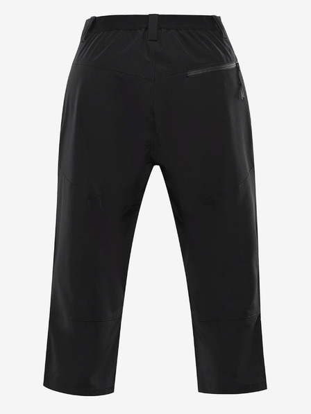 ALPINE PRO Pánské softshellové capri ALPINE PRO WEDER black