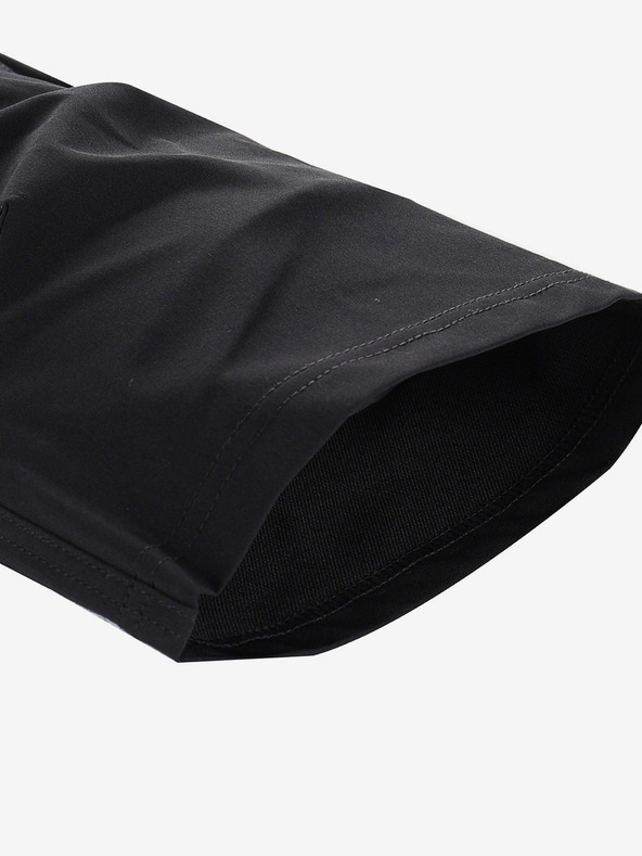ALPINE PRO Pánské softshellové capri ALPINE PRO WEDER black