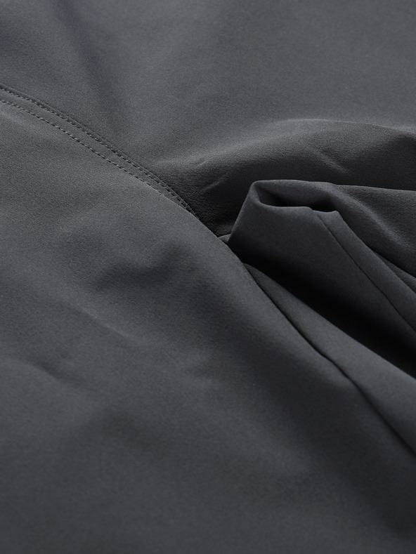 ALPINE PRO Pánské outdoorové kraťasy ALPINE PRO ZAMB dk.true gray