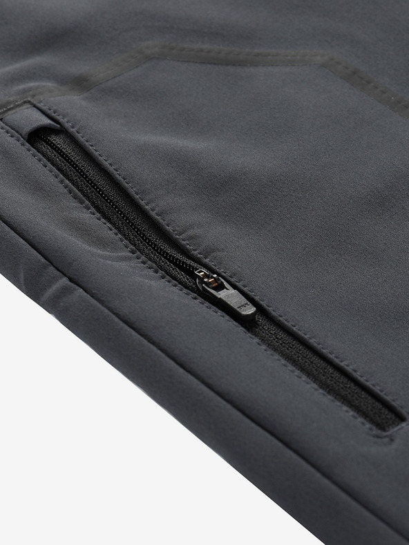 ALPINE PRO Pánské outdoorové kraťasy ALPINE PRO ZAMB dk.true gray