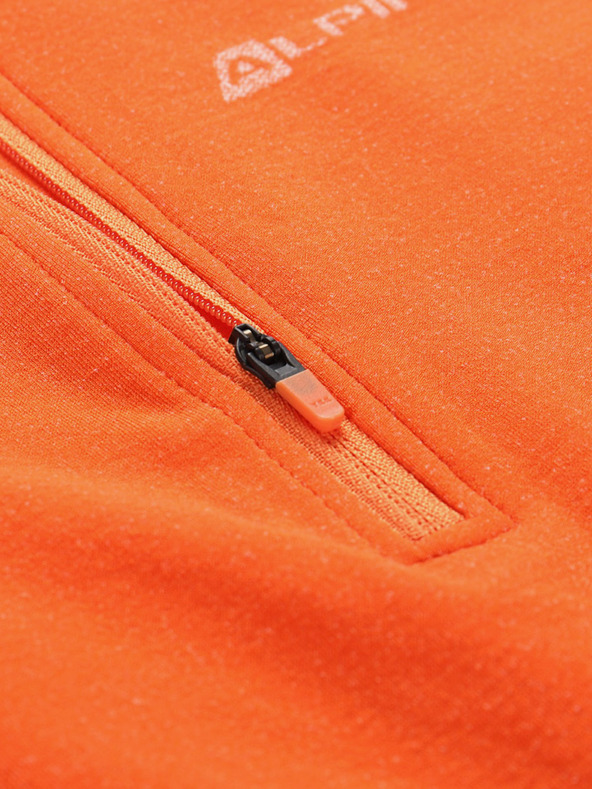 ALPINE PRO Oranžové pánské funkční tričko ALPINE PRO Lubin