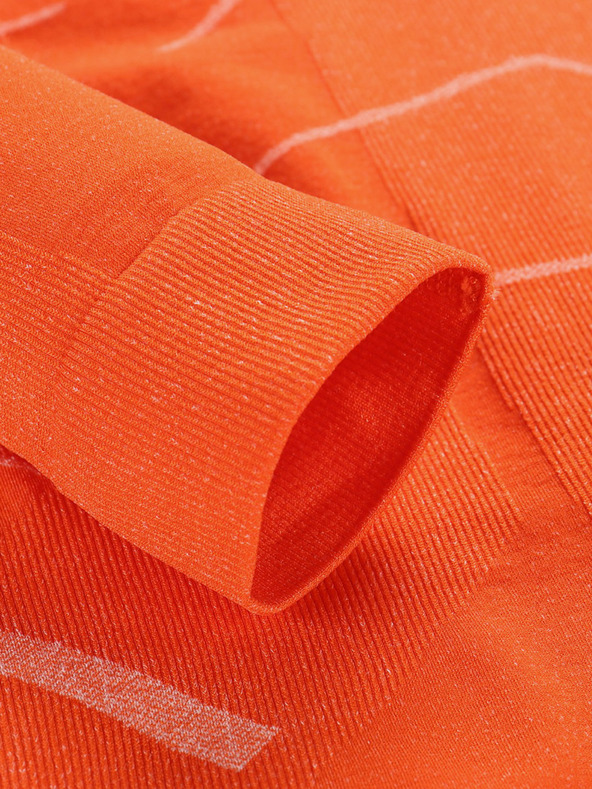 ALPINE PRO Oranžové pánské funkční tričko ALPINE PRO Lubin