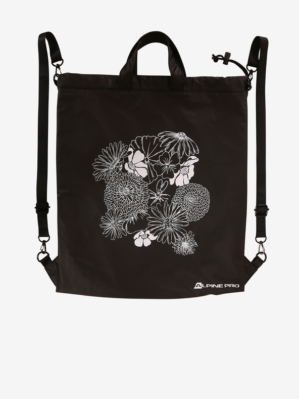 ALPINE PRO Černá unisex taška/batoh ALPINE PRO BUANGE