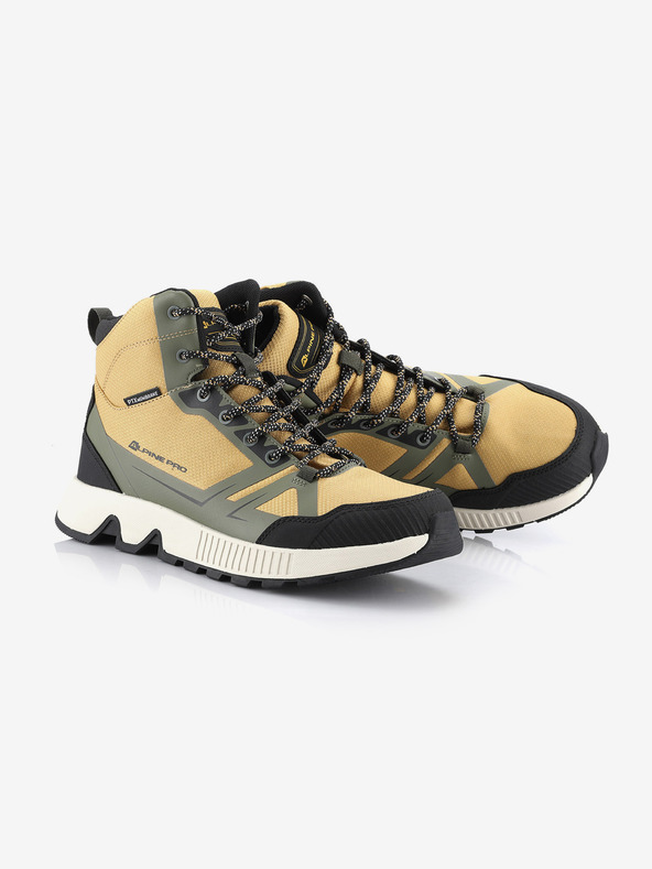 ALPINE PRO Pánská kotníková obuv s membránou ptx ALPINE PRO MULHACEN olivine