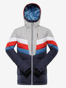 ALPINE PRO Pánská péřová lyžařská bunda s membránou ptx ALPINE PRO FEEDR mood indigo