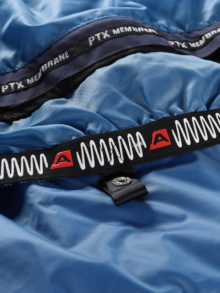 ALPINE PRO Pánská péřová lyžařská bunda s membránou ptx ALPINE PRO FEEDR mood indigo