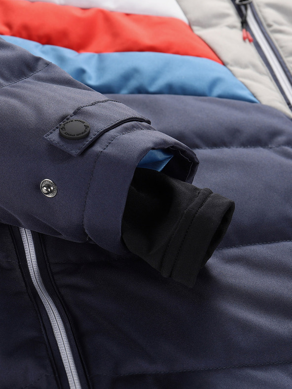 ALPINE PRO Pánská péřová lyžařská bunda s membránou ptx ALPINE PRO FEEDR mood indigo