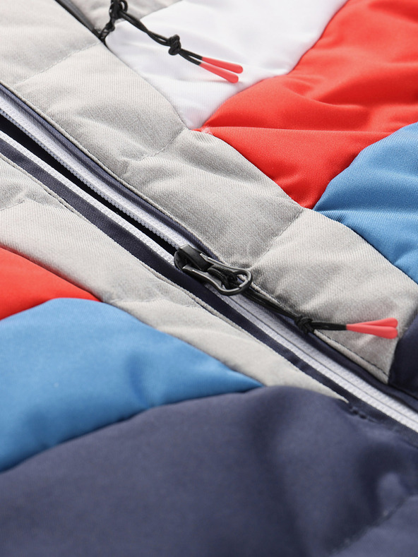 ALPINE PRO Pánská péřová lyžařská bunda s membránou ptx ALPINE PRO FEEDR mood indigo