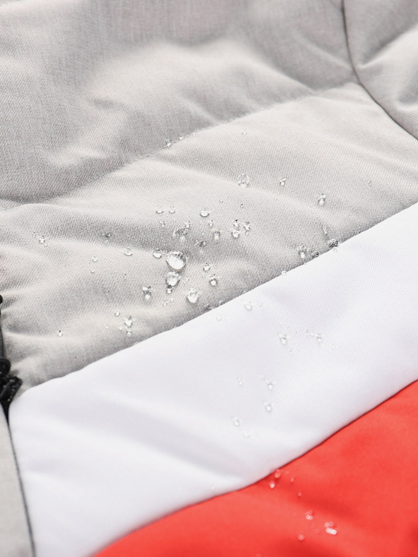 ALPINE PRO Pánská péřová lyžařská bunda s membránou ptx ALPINE PRO FEEDR mood indigo