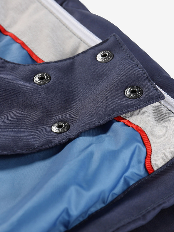 ALPINE PRO Pánská péřová lyžařská bunda s membránou ptx ALPINE PRO FEEDR mood indigo