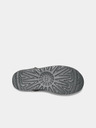 UGG Šedé dámské semišové sněhule na platformě UGG Classic Mini Platform