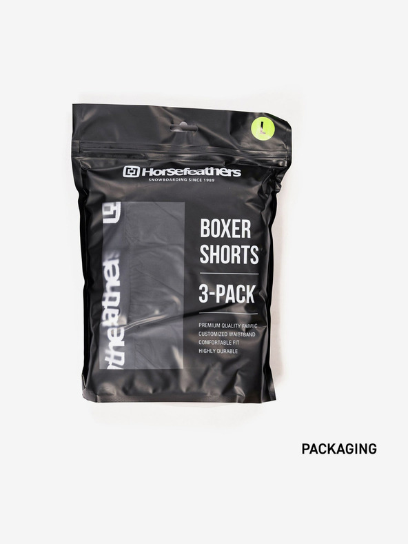 Horsefeathers Trenýrky Frazier 3pack Horsefeathers - šedá