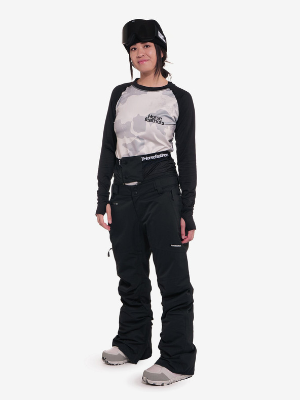 Horsefeathers Kalhoty Lotte II Horsefeathers - černá