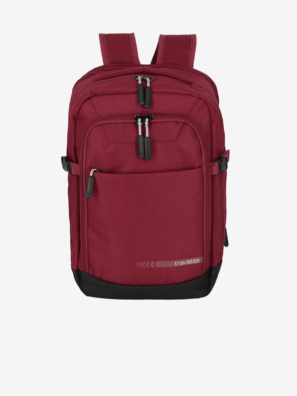 Travelite Kick Off Cabin Backpack Red Batoh