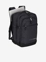 Travelite Černý dámský batoh Travelite Kick Off Cabin Backpack Anthracite