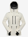 ALPINE PRO Dámská lyžařská bunda s membránou ptx snow ALPINE PRO REASA creme