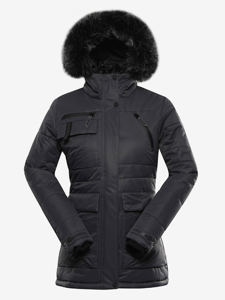 ALPINE PRO Dámská bunda s membránou ptx ALPINE PRO WERDA dk.true gray