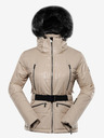 ALPINE PRO Dámská lyžařská bunda s membránou ptx snow ALPINE PRO DAMA white pepper