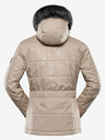 ALPINE PRO Dámská lyžařská bunda s membránou ptx snow ALPINE PRO DAMA white pepper