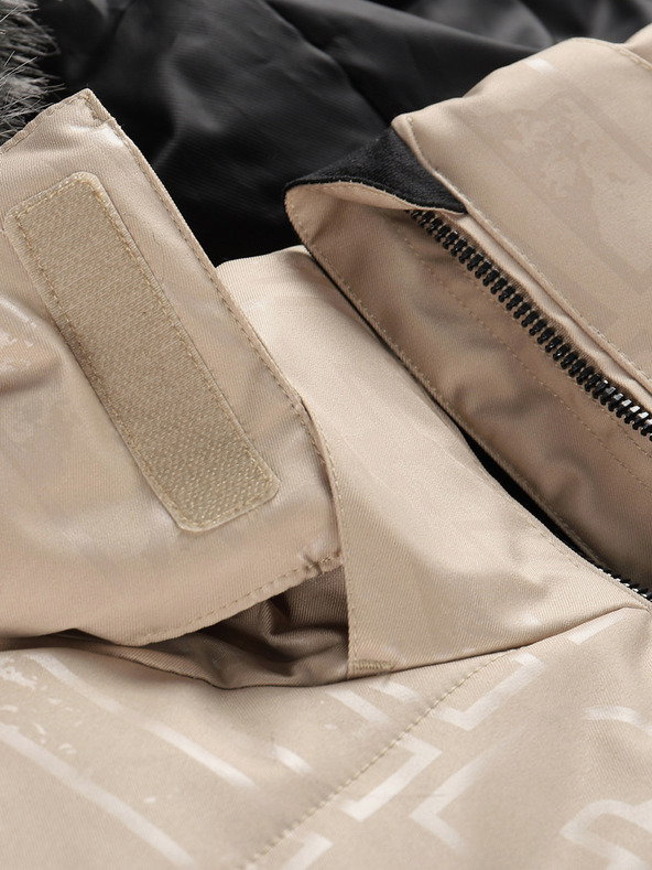 ALPINE PRO Dámská lyžařská bunda s membránou ptx snow ALPINE PRO DAMA white pepper