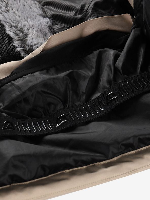 ALPINE PRO Dámská lyžařská bunda s membránou ptx snow ALPINE PRO DAMA white pepper