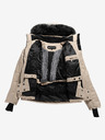ALPINE PRO Dámská lyžařská bunda s membránou ptx snow ALPINE PRO DAMA white pepper