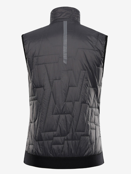 ALPINE PRO Dámská ultralehká vesta s impregnací ALPINE PRO BERFA dk.true gray