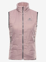 ALPINE PRO Dámská ultralehká vesta s impregnací ALPINE PRO BERFA pale mauve