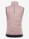 ALPINE PRO Dámská ultralehká vesta s impregnací ALPINE PRO BERFA pale mauve