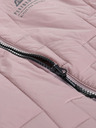 ALPINE PRO Dámská ultralehká vesta s impregnací ALPINE PRO BERFA pale mauve
