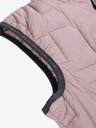 ALPINE PRO Dámská ultralehká vesta s impregnací ALPINE PRO BERFA pale mauve