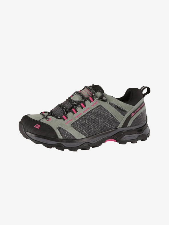 ALPINE PRO Kevlarová outdoorová obuv s membránou ptx ALPINE PRO IBANE shadow