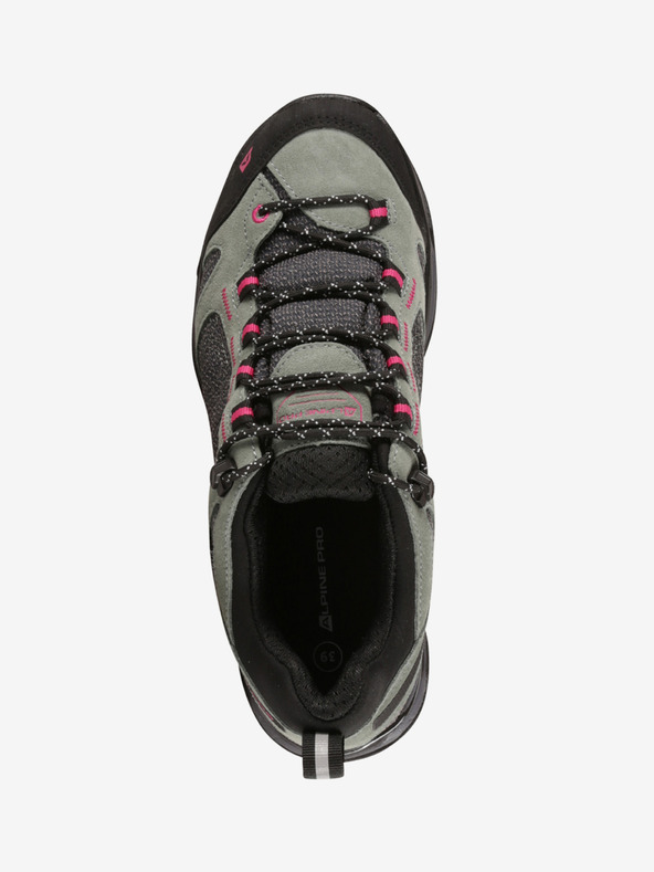 ALPINE PRO Kevlarová outdoorová obuv s membránou ptx ALPINE PRO IBANE shadow