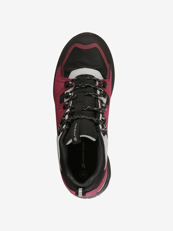 ALPINE PRO Kožená outdoorová obuv s membránou ptx ALPINE PRO OMERE anemone