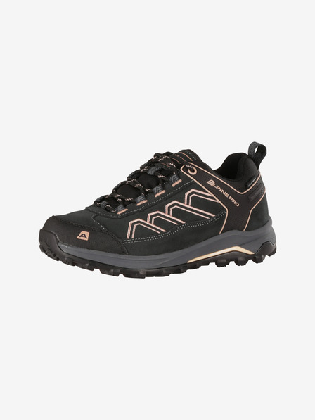 ALPINE PRO Outdoorová obuv s membránou ptx ALPINE PRO GIMIE dk.true gray