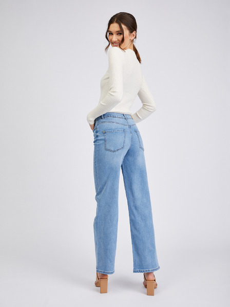 Orsay Světle modré dámské wide leg džíny ORSAY