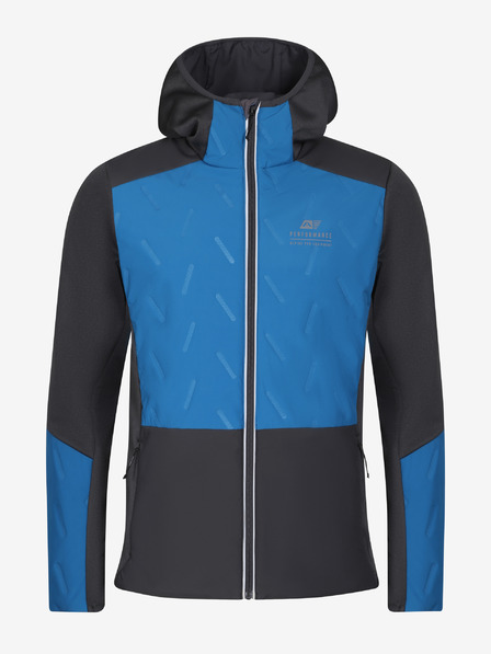 ALPINE PRO Pánská rychleschnoucí mikina s cool-dry ALPINE PRO GOMAR mykonos blue