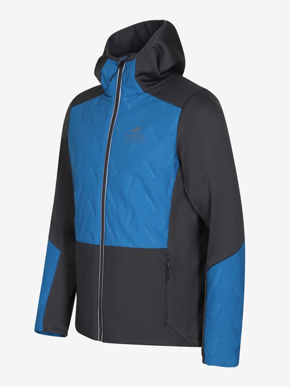 ALPINE PRO Pánská rychleschnoucí mikina s cool-dry ALPINE PRO GOMAR mykonos blue
