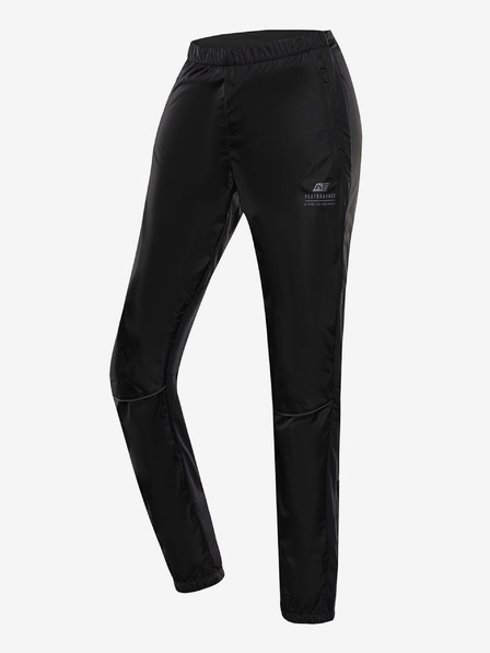 ALPINE PRO Pánské rychleschnoucí kalhoty s úpravou dwr ALPINE PRO SAMUL black