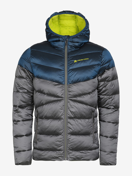 ALPINE PRO Pánská hřejivá bunda hi-therm ALPINE PRO ROG mykonos blue