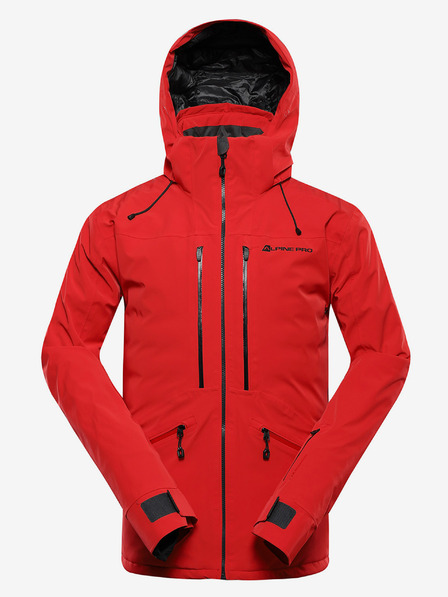ALPINE PRO Pánská lyžařská bunda s membránou ptx snow ALPINE PRO REAS olympic red