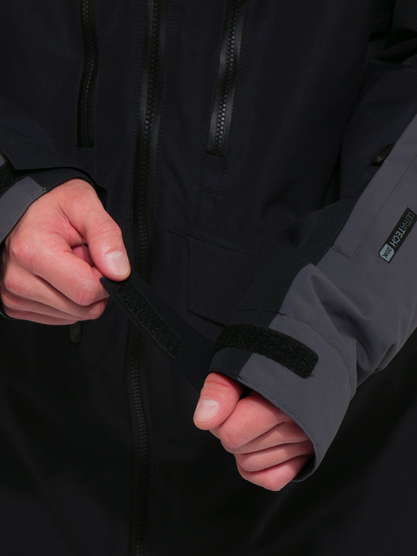 Horsefeathers Bunda Halen II - black/iron Horsefeathers