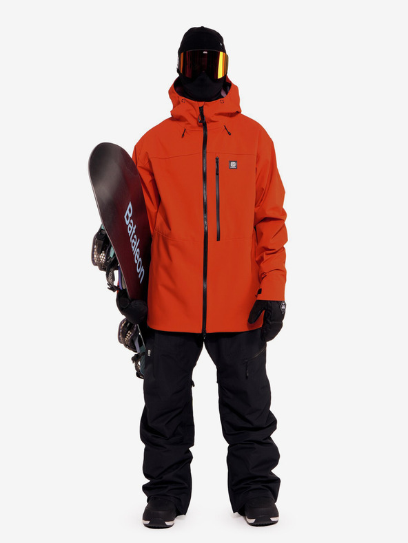 Horsefeathers 3-vrstvá bunda Terra - red clay Horsefeathers