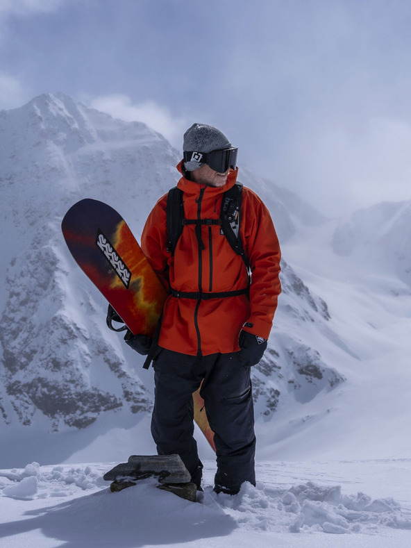 Horsefeathers 3-vrstvá bunda Terra - red clay Horsefeathers