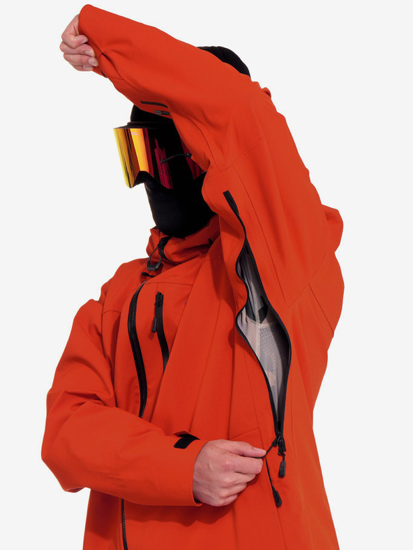 Horsefeathers 3-vrstvá bunda Terra - red clay Horsefeathers