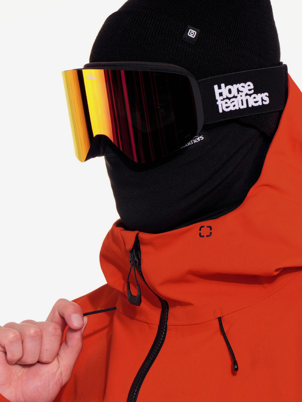 Horsefeathers 3-vrstvá bunda Terra - red clay Horsefeathers